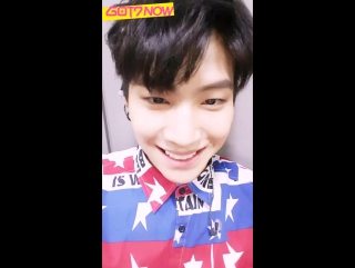 [фейсбук] 150728 got7 now джейби принимает витаминки