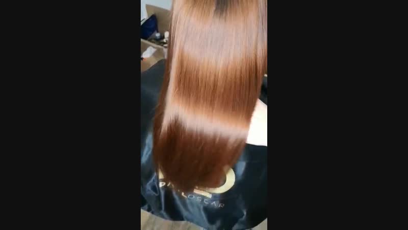 Кератиновое выпрямление collagen detox spa complex от #pauloscar