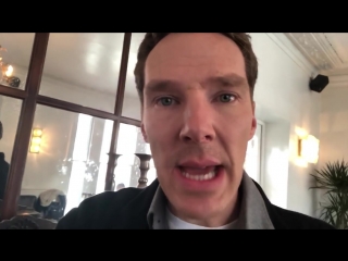 Benedict cumberbatch gets really really hangry omaze