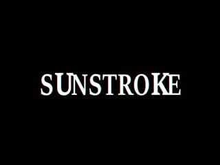 Sunstroke for something feelings/highlighter (live from studio)