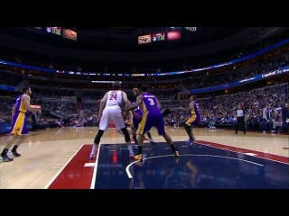 Martell webster's acrobatic jackknife reverse layup