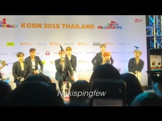 [180929] monsta x fancam meet&greet @ kcon 2018 thailand