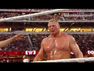 Brock lesnar vs roman reigns [wrestlemania 31] wwe империя реслинга