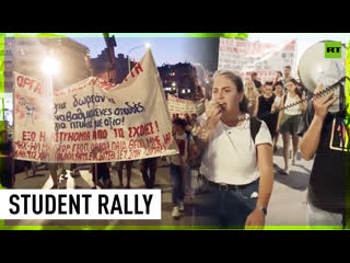 Dozens of students denounce uni police in thessaloniki