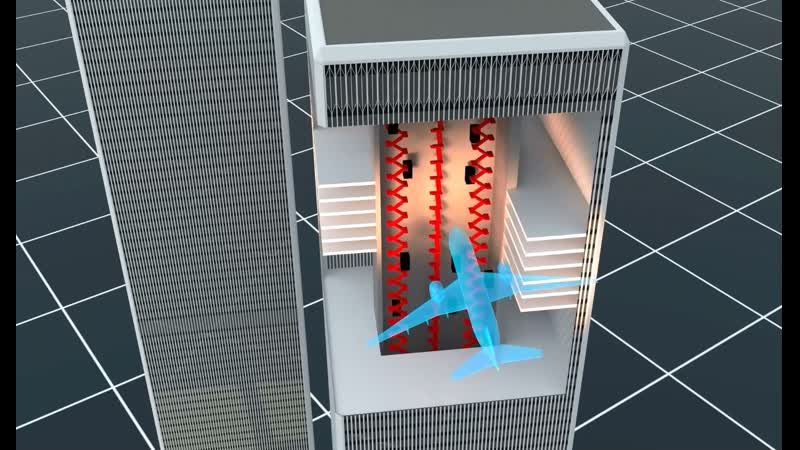 Inside twin towers structure and the 911 porn