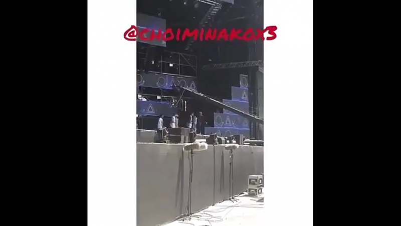 [fancam] 160325 bangtan practicing before kcon