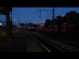 Bahnverkehr in goppingen mit marklintagen und br101br146(werbelok) br152br185br218ice13velaro