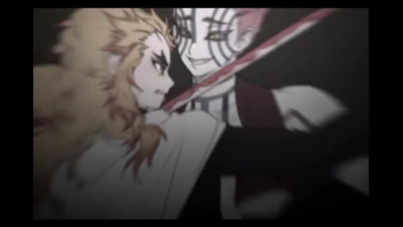 ▹ kimetsu no yaiba; akaza &amp; rengoku