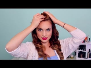 1940s 50s pinup hair and makeup