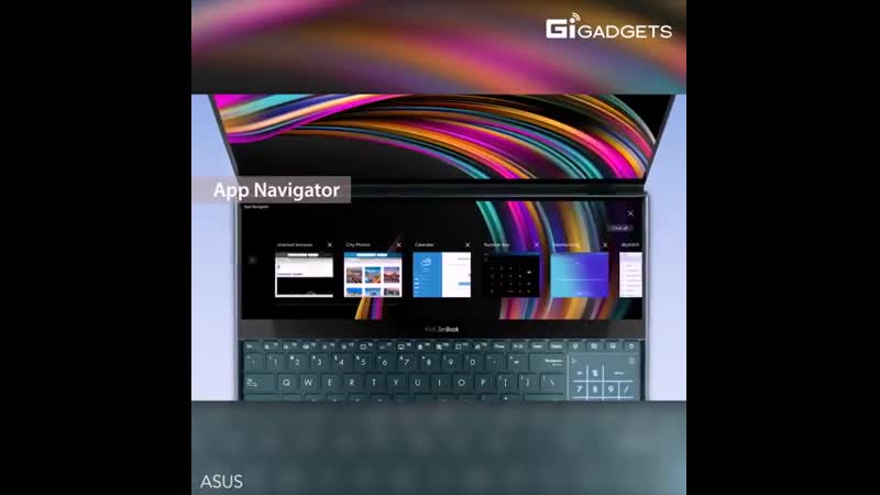 Asus’s zenbook pro duo presents a new possibility for laptop design equipped with two 4k screens, an i9 intel core, rtx 2060 gra