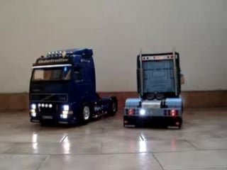 Scania r620 v8 power sound tamiya 2°