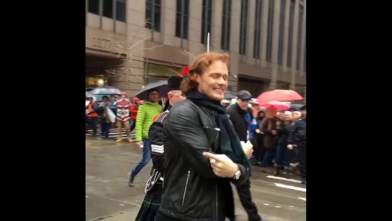 Сэм хьюэн парад тартана 1