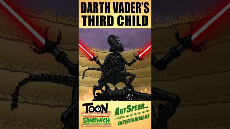 Birth porn video – Darth vader gives birth toon sandwich #funny #starwars #alien #darthvader #animation