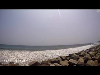 Varkala cliff beach kerala