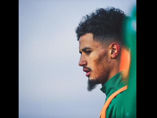 Saliba in training with puel