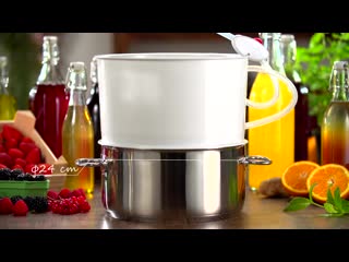 Set for juicing fruits and vegetables della cassa