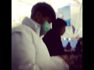 [lq fancam] 151204 shenyang airport @ ztao