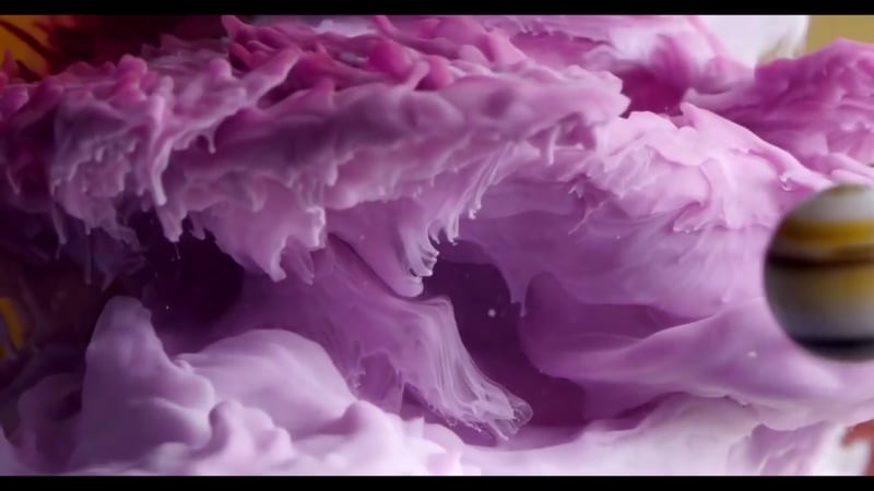 Чернила в воде