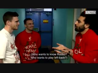 Just salah channeling his inner carragher