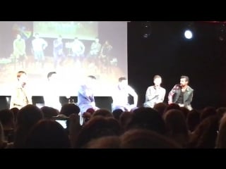 What is brett most looking forward to during jibland applejuice he’s a quick study indeed!