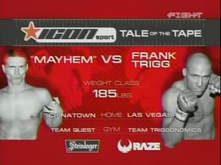 Jason miller vs frank trigg icon sport mayhem vs trigg (12 01 2006)