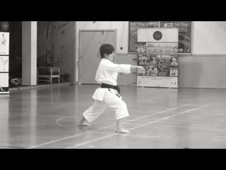 Heian sandan demonstrated by saori okomoto sensei