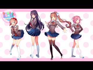 Doki doki literature club cosplay backstage | литературный клуб "доки доки" косплей бэкстейдж