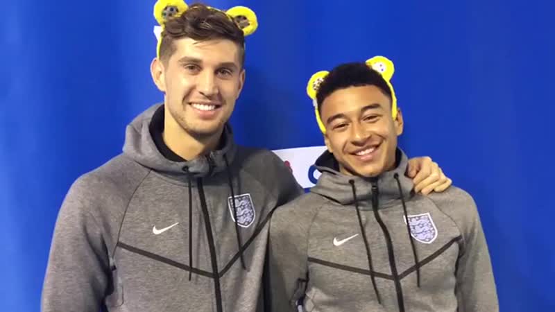 John stones and jesse lingard