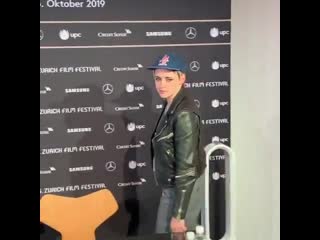 Kristen stewart and benedict andrews seberg zff2019 october 2 #2