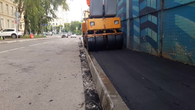 Беговой проезд #асфальтирование