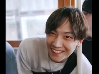 Jaebeom being so cutely excited about the tram