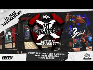 Icw no holds barred pitfighter x battle of the tough guys "part 1"