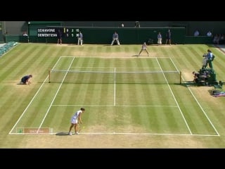 Wimbledon 2009 qf | elena dementieva francesca schiavone