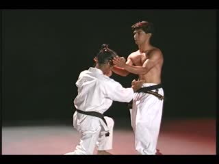 Sanchin kata test in uechi ryu 2
