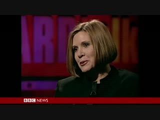 Bbc hardtalk carrie fisher actress (2000)