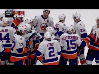 Cal clutterbuck overtime game winning goal march 26th, 2016