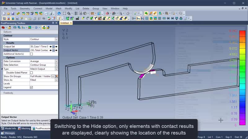 Femap v2019 1 улучшения постпроцессора