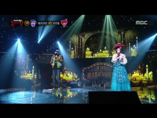 [king of masked singer] 복면가왕 check it out vs most beauty uhwudong even in an