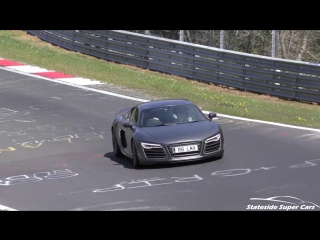 Audi r8 lmx на нюрбургринге