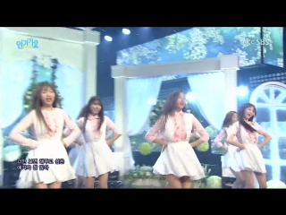 151004 lovelyz hug me + ah choo @ sbs inkigayo