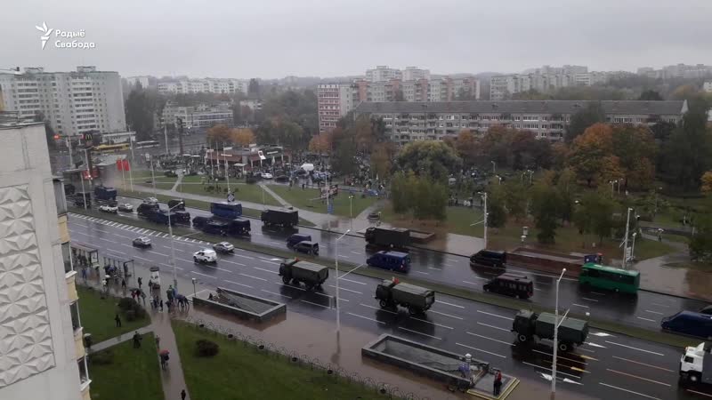 Разгон людзей на пушкінскай