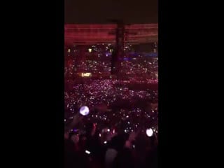 Bts had a stadium of 50k people scream you can’t stop me loving myself