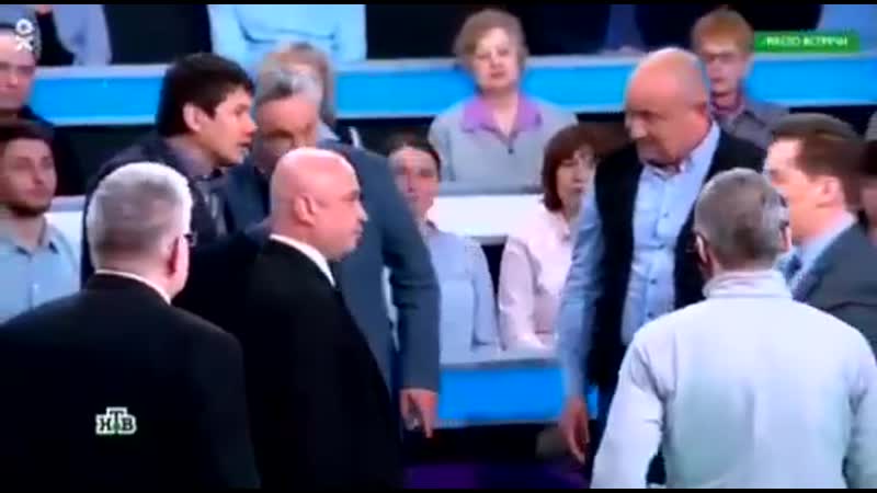 "зиг хайль!" в студии нтв