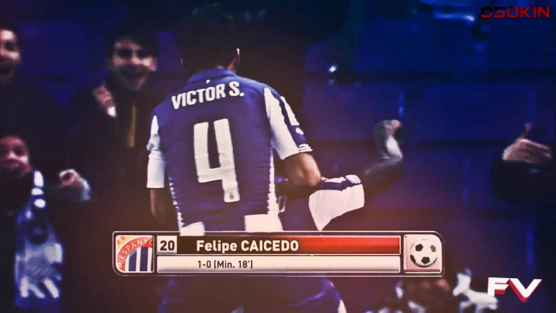 Nice goal caicedo by osokin