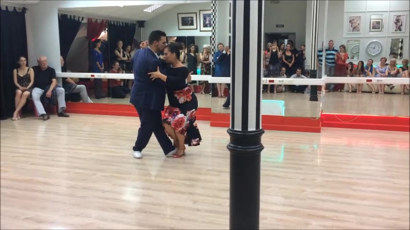 Isabel costa &amp; nelson pinto (portugal) милонга в эдиссе 11 08 17 танго 2