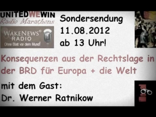 Sondersendung nach dem bverfg urteil vom 25 07 2012 zum wahlrecht in der brd