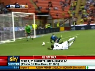 Inter udinese sky sport highlights (full)