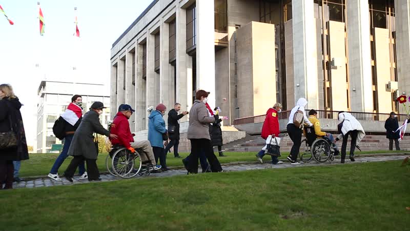 Менск марш людзей з інваліднасьцю