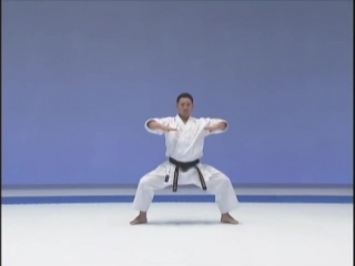 Kata with bunkai kururunfa