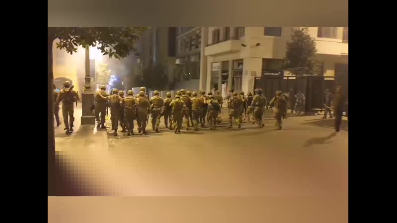 Протесты в бейруте